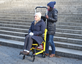 Mobile Stairlift | Portable Stair Chair for Mobility Impairment